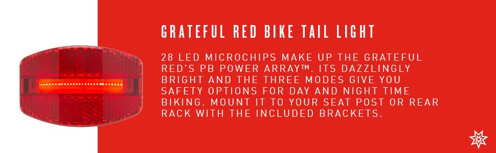 Planet Bike bicycle accessories, bike tail lights, bicycle rear light