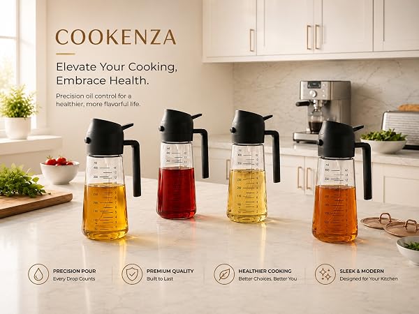 COOKENZA 2-in-1 Oil Sprayer