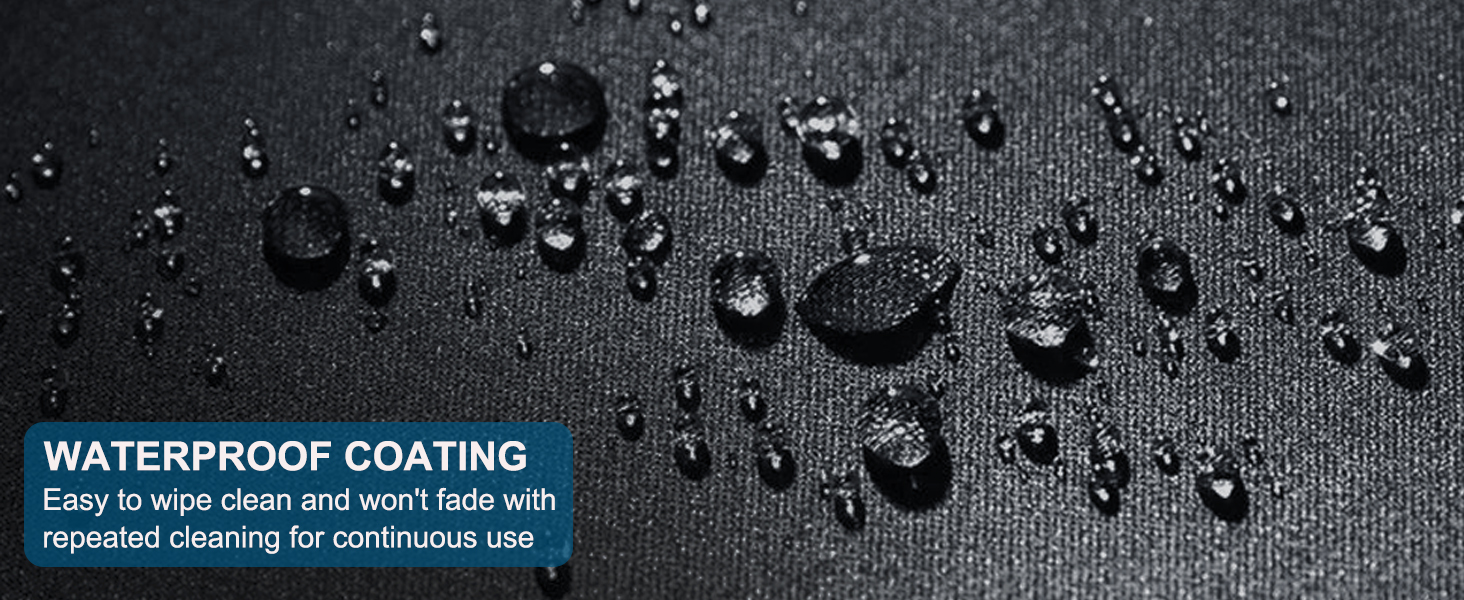 Large Extended Gaming Mouse Pad with Stitched Edges,