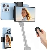 APEKX 5" Phone Vlog Magnetic Selfie Monitor Screen with Clip Mount, Rear Camera Video Display for...