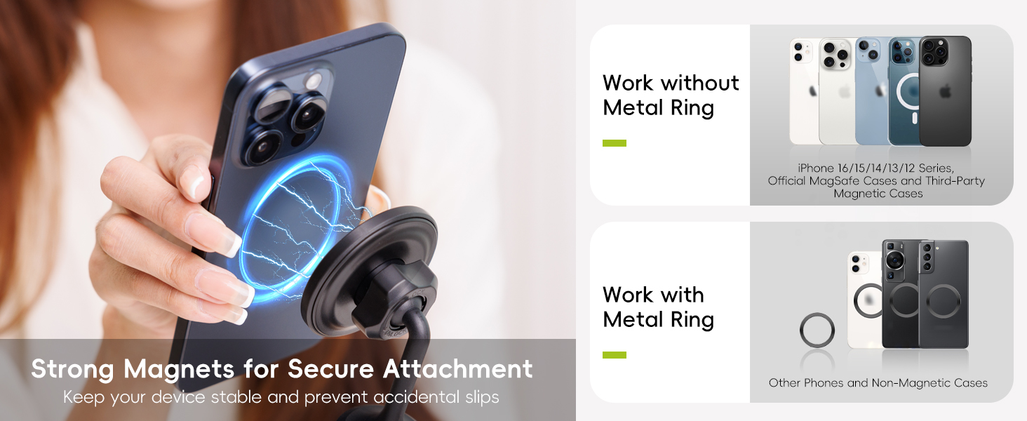 magnetic phone tripod mount