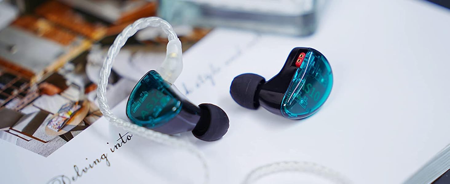kz as10 iem gaming earbuds