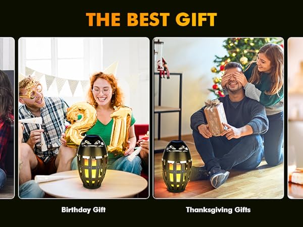 Outdoor Bluetooth Flame Speakers