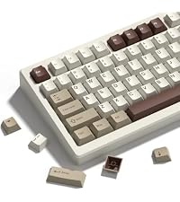 Womier PBT Keycaps Set 143 Keys, Cherry Profile Custom Keycaps 60 65 75 100 Percent for 61/64/68/84/...