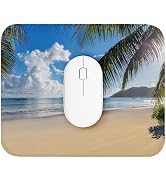 Mouse pad, Featuring a wear-Resistant Stitching Edge Design. It can be Used Either Horizontally o...