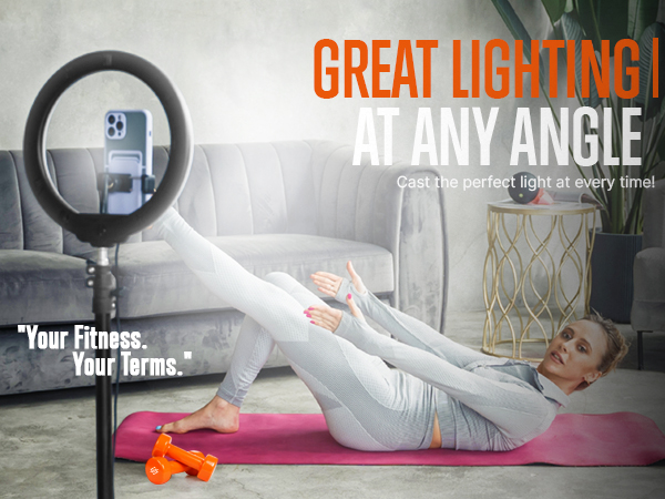 SQUATZ 11’’ LED 12W Selfie Ring Light R11 with Wired Control,