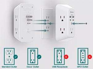 AD5004C2- suit for outlets