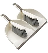 Dust Pan, Dustpan and Brush Set, Small Dust Pan and Brush Set, Hand Broom and Dustpan for Home, H...