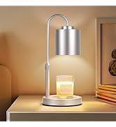 CASTLELIFE Candle Warmer Lamp with Timer &amp; Dimmer, Height Adjustable Electric Wax Melt Warmer for...
