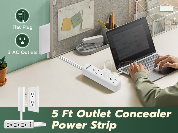 power strip long cord