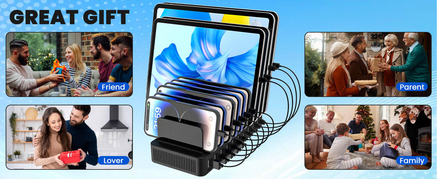 Tablet charging station