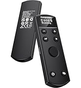 for Canon Camera Remote Control, Hanpusen Rechargeable Wireless Shutter Release with OLED Screen ...