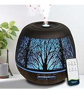 Diffusers for Essential Oils Large Room 400ml,Essential Oil Diffuser for Home with R/C,Cool Mist ...