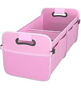 Sposuit Trunk Organizer for Car - Collapsible Car Storage with 11 Pockets &amp; Reinforced Handles, S...