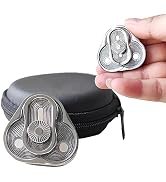 FSFHSJ Metal Fidget Slider, Triangle Rotation, Clover Shape EDC Adult Toys for Stress and Anxiety...