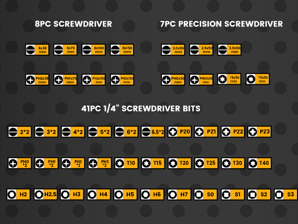 screw driver sets