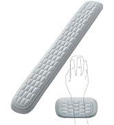 Keyboard Wrist Rest Gel Memory Foam Wrist Rest Set for Keyboard and Mouse, Ergonomic Wrist Pad Su...