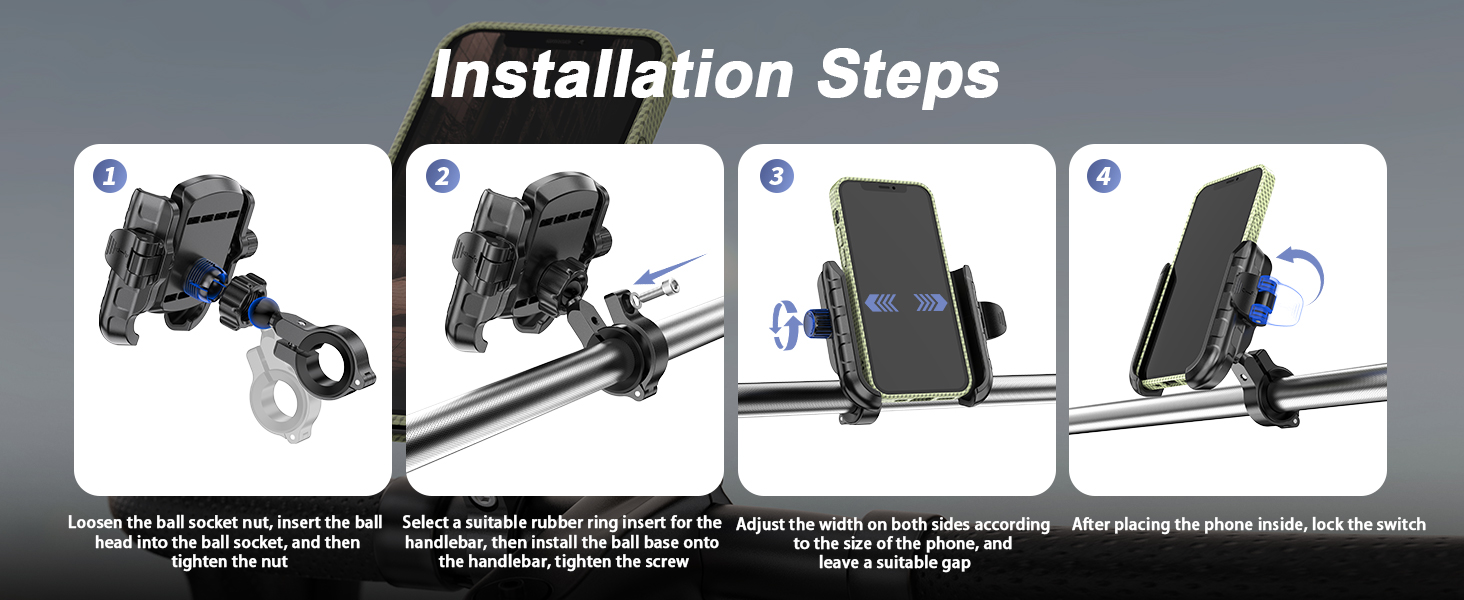 Bike Motorcycle Phone Mount