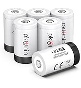 CR2 Battery 3V Range Finder Batteries, CR15h270 3 Volt Lithium Battery 6 Pack Long-Lasting Power