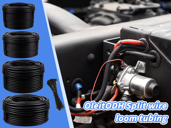 Split Wire Loom Tubing