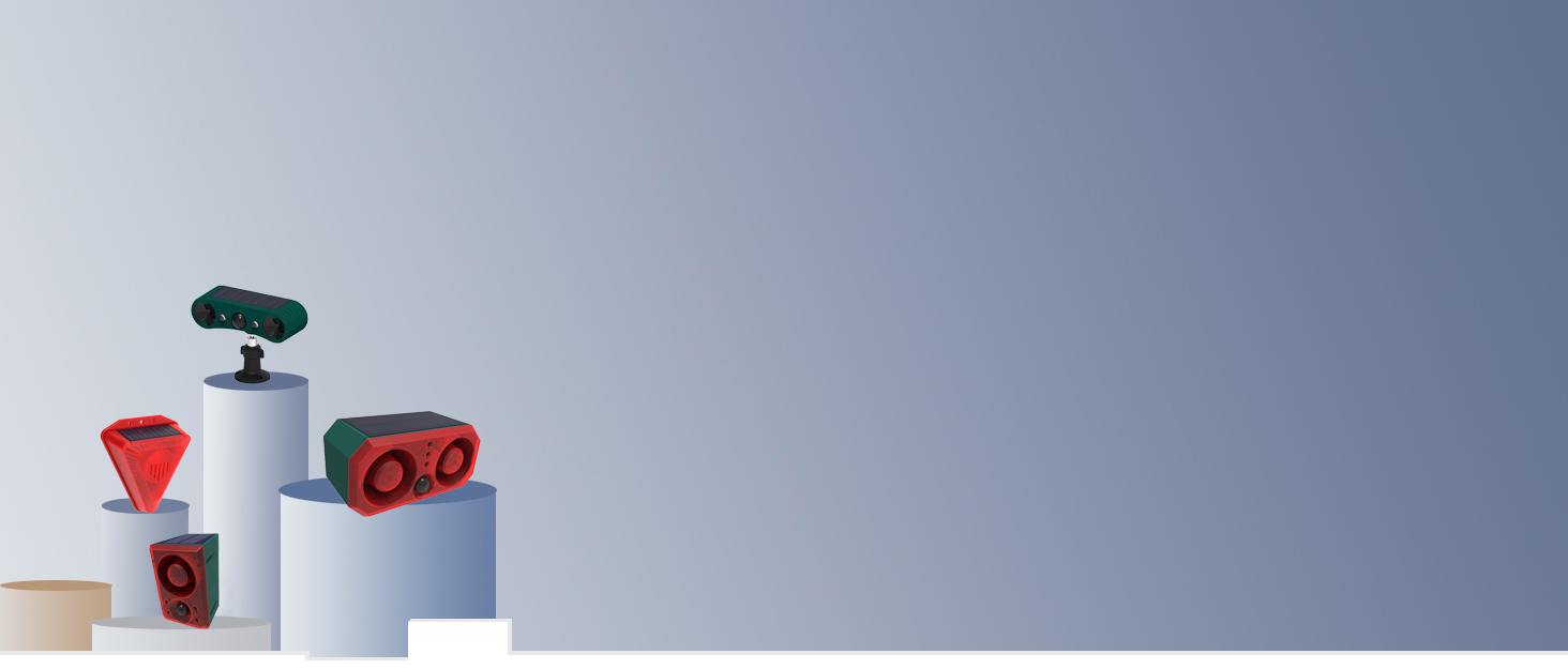 solar strobe light outdoor strobe light bear alarm siren horn outdoor alarm motion sensor alarm horn