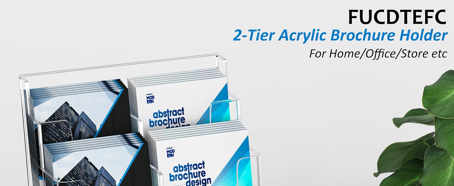 Acrylic Brochure Holder 8.5x11