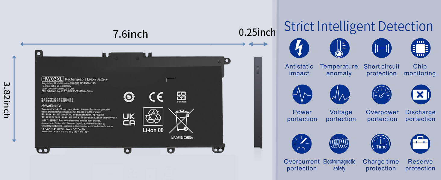 hw03xl battery for hp