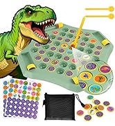 TINYLENS Memory Matching Game, 52-Slot Flip Chess Board with Extra Pieces, Educational Match Game...