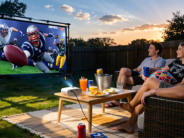 outdoor projector