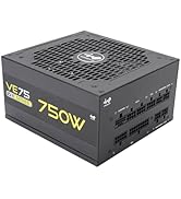 InWin VE75, 750 Watts Gaming PC Power Supply, ATX 3.0/PCI-E 5.0 True 600W 12VHPWR Connector, NVID...