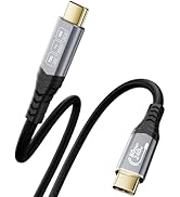 CABLAPTOP 16K USB c Monitor for Thunderbolt 5 Cable,80Gbps Data,16K Dual 8K Video,240W,for USB 5,...