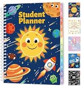 SUNEE Elementary Student Planner 2026-2027, Dated Academic Year Jul. 2026 - Jun. 2027, 6.5"×8.3" ...