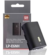 LP-E6NH Replacement Battery Compatible for Canon EOS R EOS R5 EOS R6 EOS R6 II EOS R7 EOS 90D EOS...