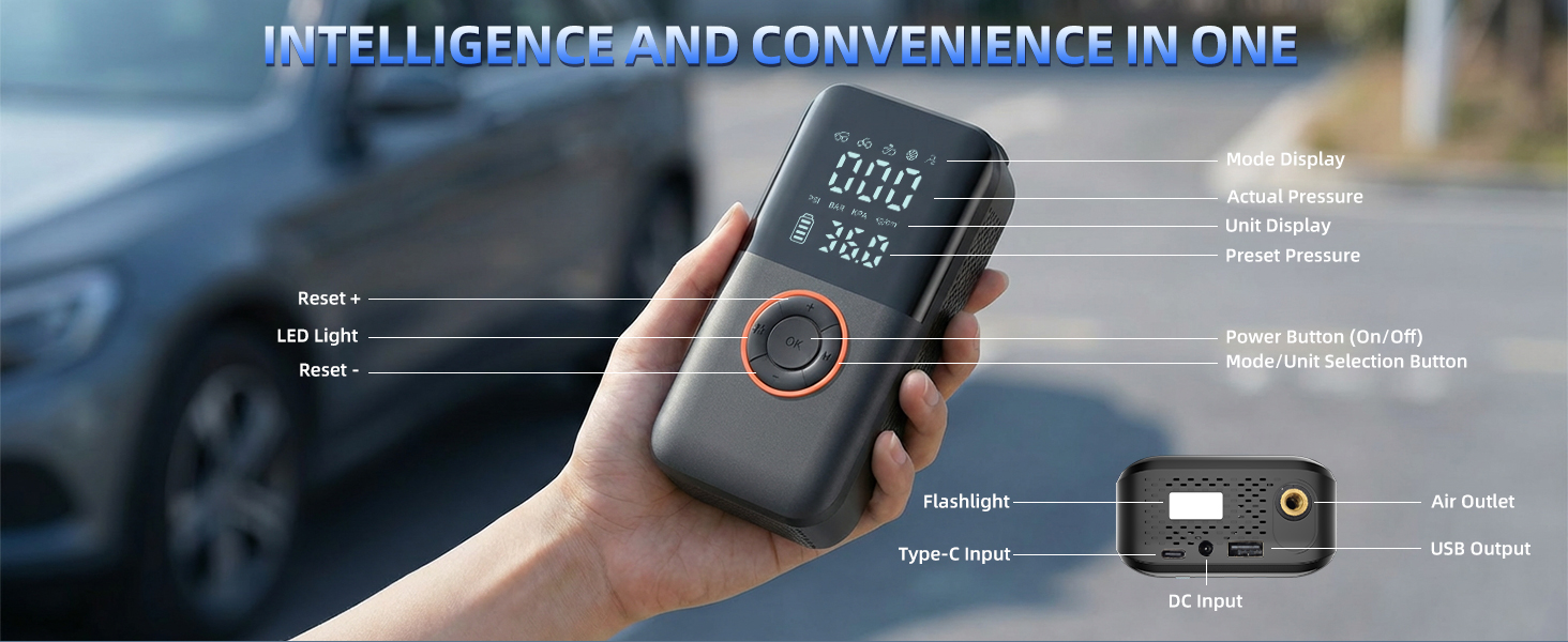 battery operated air pump