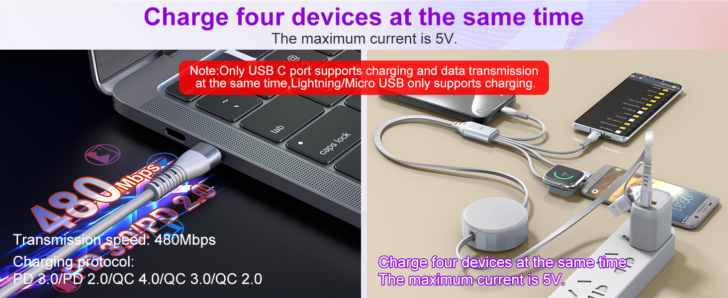 multi charging cable