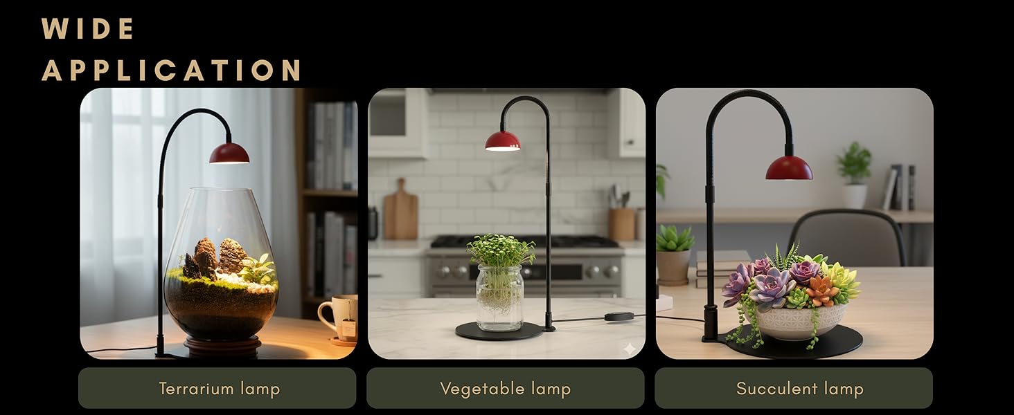 led grow lamp table lamp desktop plant lamp indoor plant lamp light