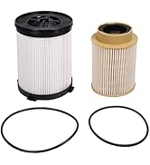 CARMOCAR Fuel Filter Kit Replacement for 2016 2017 2018 2019 Nissan Titan XD 5.0L V8 Diesel Engin...