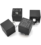 Ferianl 4PCS 12V 40A Automotive Relays, 5 Pin Waterproof Car Relay Switch, Replacement for Car Bo...