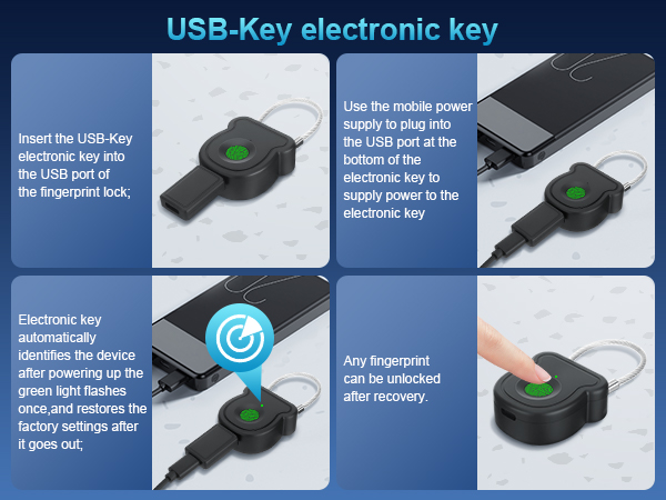 Fingerprint Padlock Lock