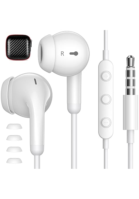 3.5mm wired earbuds
