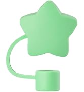 Silicone Straw Cover Cap for Cup, Star Shape Topper Compatible with 10mm 30 and 40 Oz Tumbler, Re...