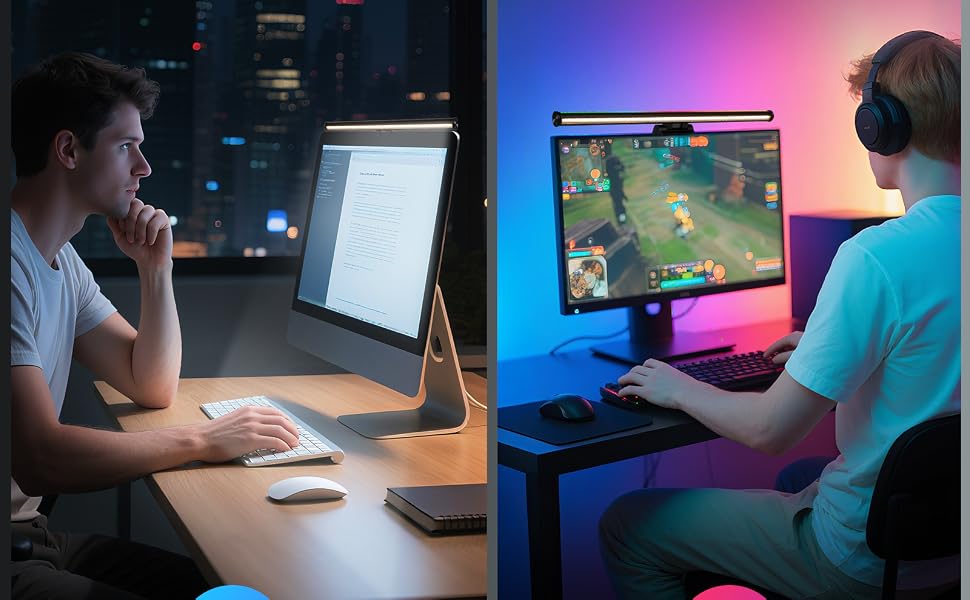 computer monitor light bar