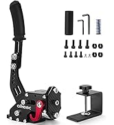 aikeec 64 Bit USB Handbrake with Clamp for PC Windows Sim Racing Games G25 G27 G29 T500 FANATECOS...