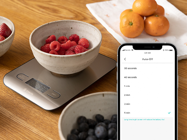 With the VeSync app, you can customize the auto-off time to be anywhere between 30–300 seconds.