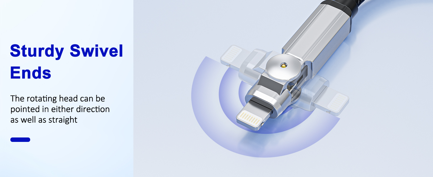 90 degree right angle charger
