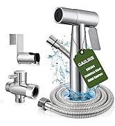 Handheld Bidet Sprayer for Toilet, Stainless Steel Bathroom Personal Hygiene Bidet Sprayer Set, B...