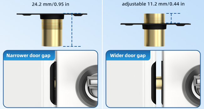 top latch for door