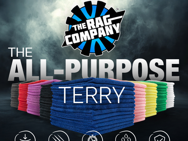 The All-Purpose Terry, our microfiber for and and all cleaning.