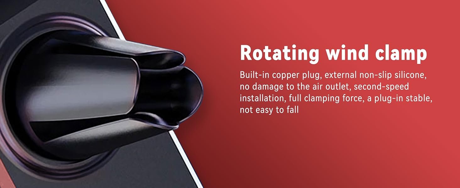 Rotating wind clamp