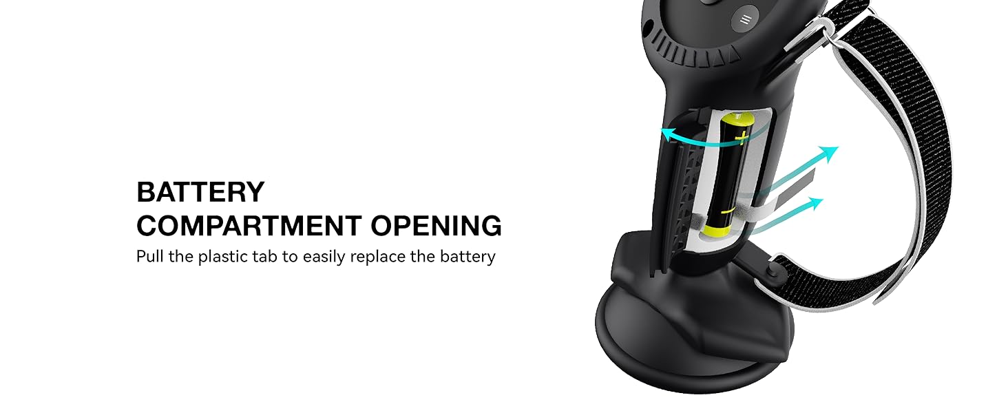 BATTERY COMPARTMENT OPENING